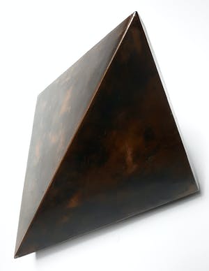 Nato Frascà - Pyramide-achtig object, brons kopen? Bied vanaf 300!