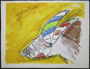 Simon Posthuma - Zeefdruk, Hotdog kopen? Bied vanaf 1!