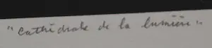 Guy Vandenbranden - Kleurrijke zeefdruk: Cathedrale de la lumiere - 1999 (laatste exemplaar!) kopen? Bied vanaf 225!