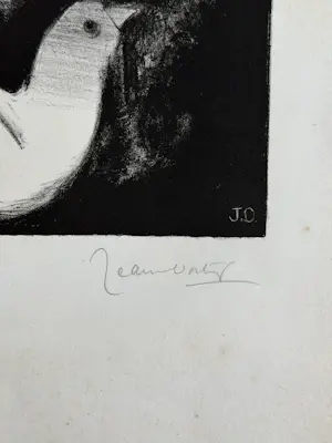 Jeanne Bieruma Oosting - Zeldzame Litho - Felicienne kopen? Bied vanaf 350!