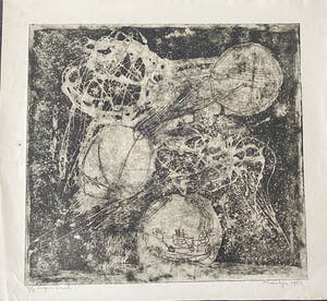 Jan Montyn - race a la lune kopen? Bied vanaf 100!