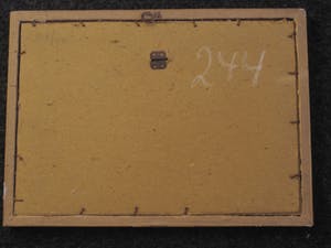 Niet of onleesbaar gesigneerd - omstreeks 1900 geschilderde Sepia - Haagse School - Eendjes aan waterkant kopen? Bied vanaf 10!