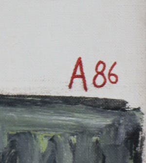 Andre Groothuizen - Acryl op doek, Zonder titel - Ingelijst (Zeer groot) kopen? Bied vanaf 100!