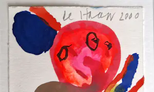 Jurjen de Haan - Aquarel - 2000 - ingelijst kopen? Bied vanaf 80!