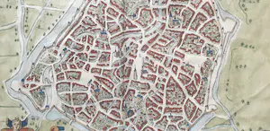 Ludovico Guicciardini - Frankrijk Valenciennes Blaeu Oude Gravure 1612 kopen? Bied vanaf 45!