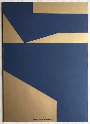 Guy Vandenbranden - Originele collage - gehandtekend verkocht voor € 500!