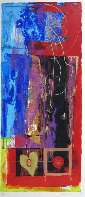 Piotr Konkel - Zeefdruk, Origin verkocht voor € 35!