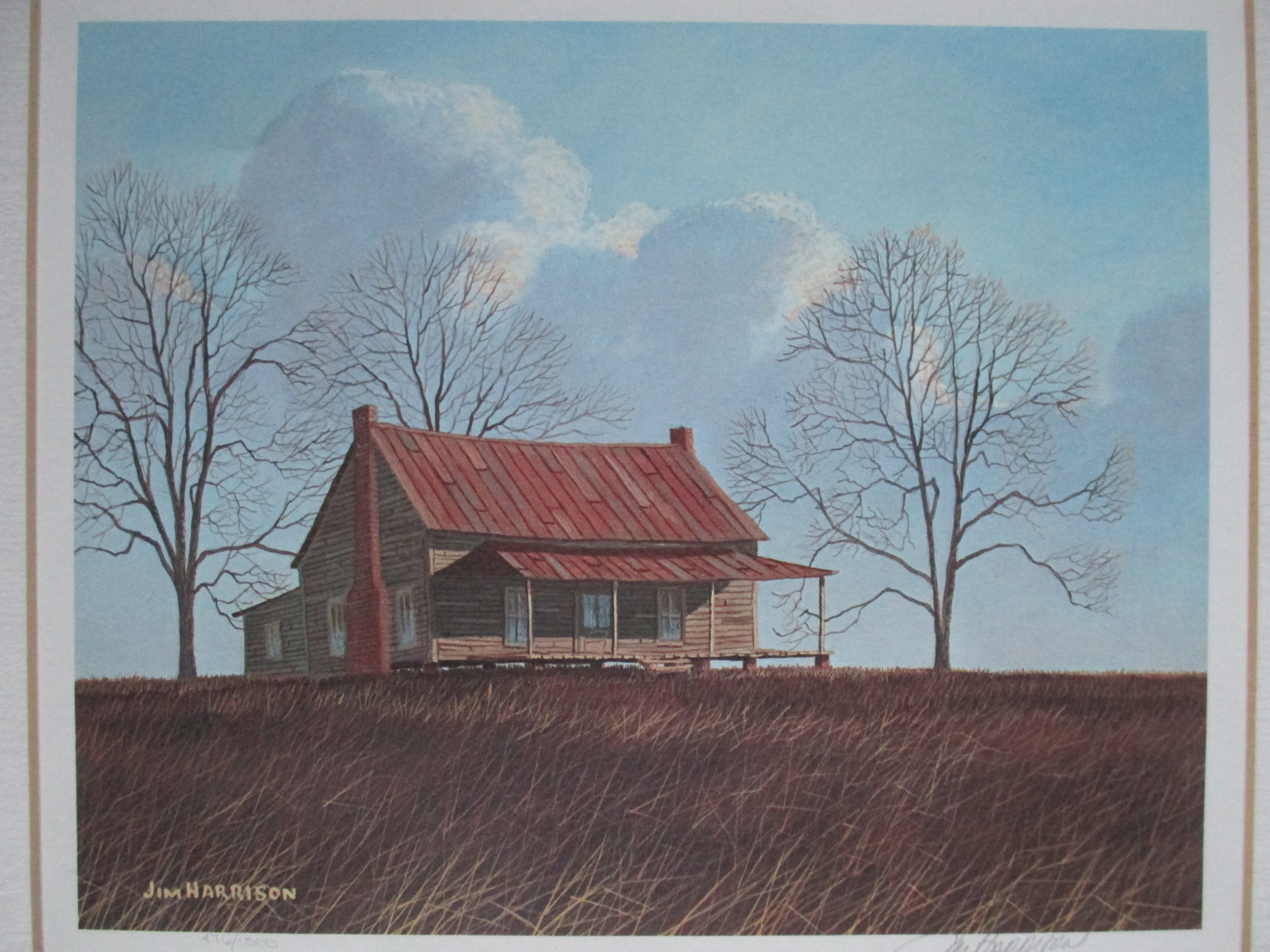 Jim Harrison - Litho kopen? Bied vanaf 35!