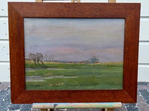 Cor Noltee - (1903-1967) Landschap met huizen aan de horizon kopen? Bied vanaf 100!