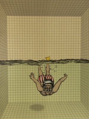 Dieter Asmus - Taucherin kopen? Bied vanaf 100!