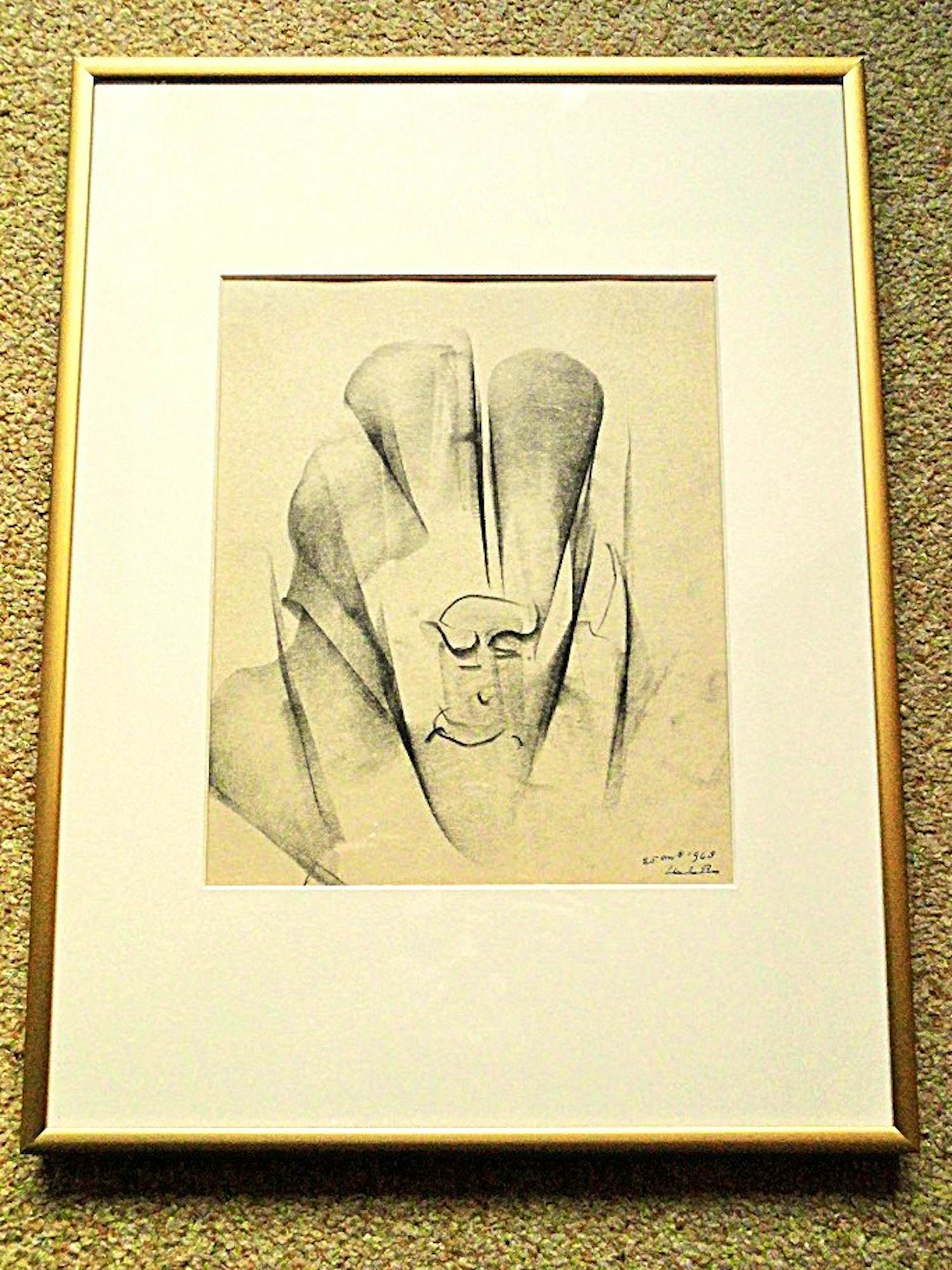 Buy Chris Le Roy - Pastel/Krijt - Face? Bid from 65!