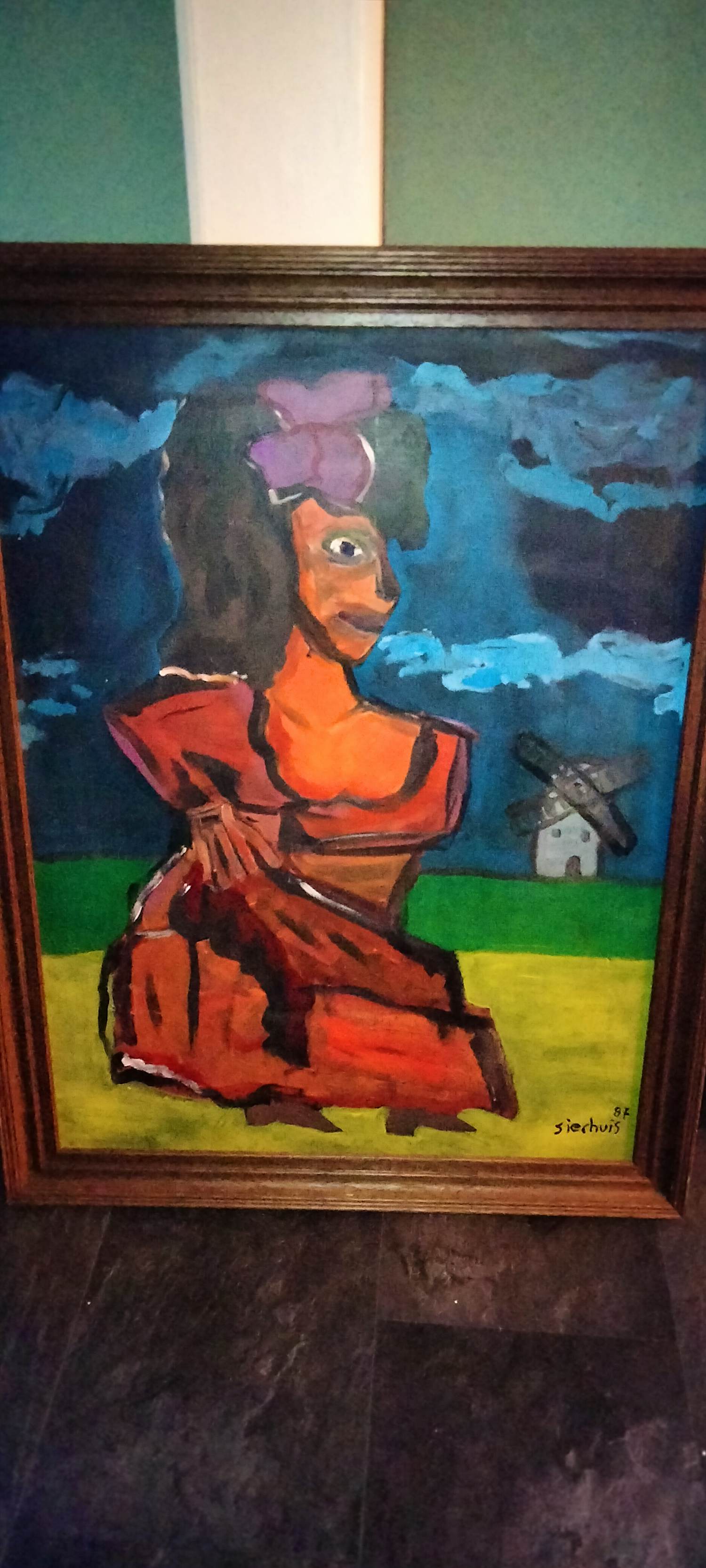 Jan Sierhuis - Spaanse danseres verkocht voor € 449!