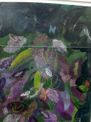 Anne Feddema - ‘’Buitenschilder vlinderstruik’’ kopen? Bied vanaf 250!