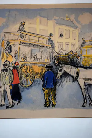 Kees van Dongen - Lithografie - Place Pigalle te Parijs kopen? Bied vanaf 1350!