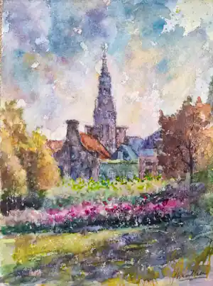 Jan van der Veer - Nieuwe Kerk, Haarlem verkauft für € 45!