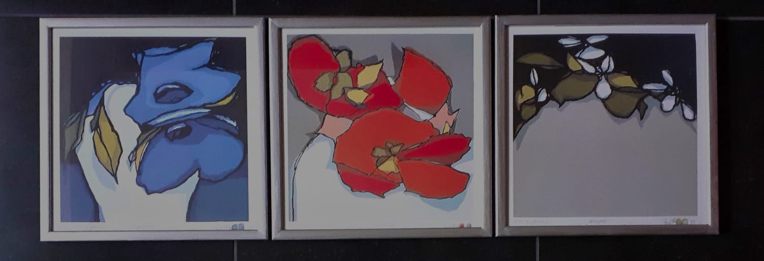 Fon Klement - Drieluik (gelijst) verkocht voor € 149!