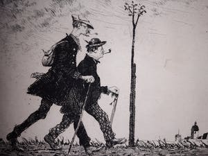 Georg Erler - original Radierung "aus Franken" signiert / datiert 1908 kopen? Bied vanaf 75!