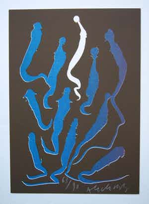 Pierre Alechinsky - LItho, kleine oplage verkocht voor € 299!