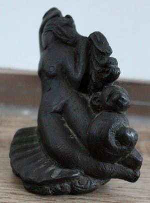 Jan Meefout - Bronzen beeldje: Zeemeermin kopen? Bied vanaf 495!