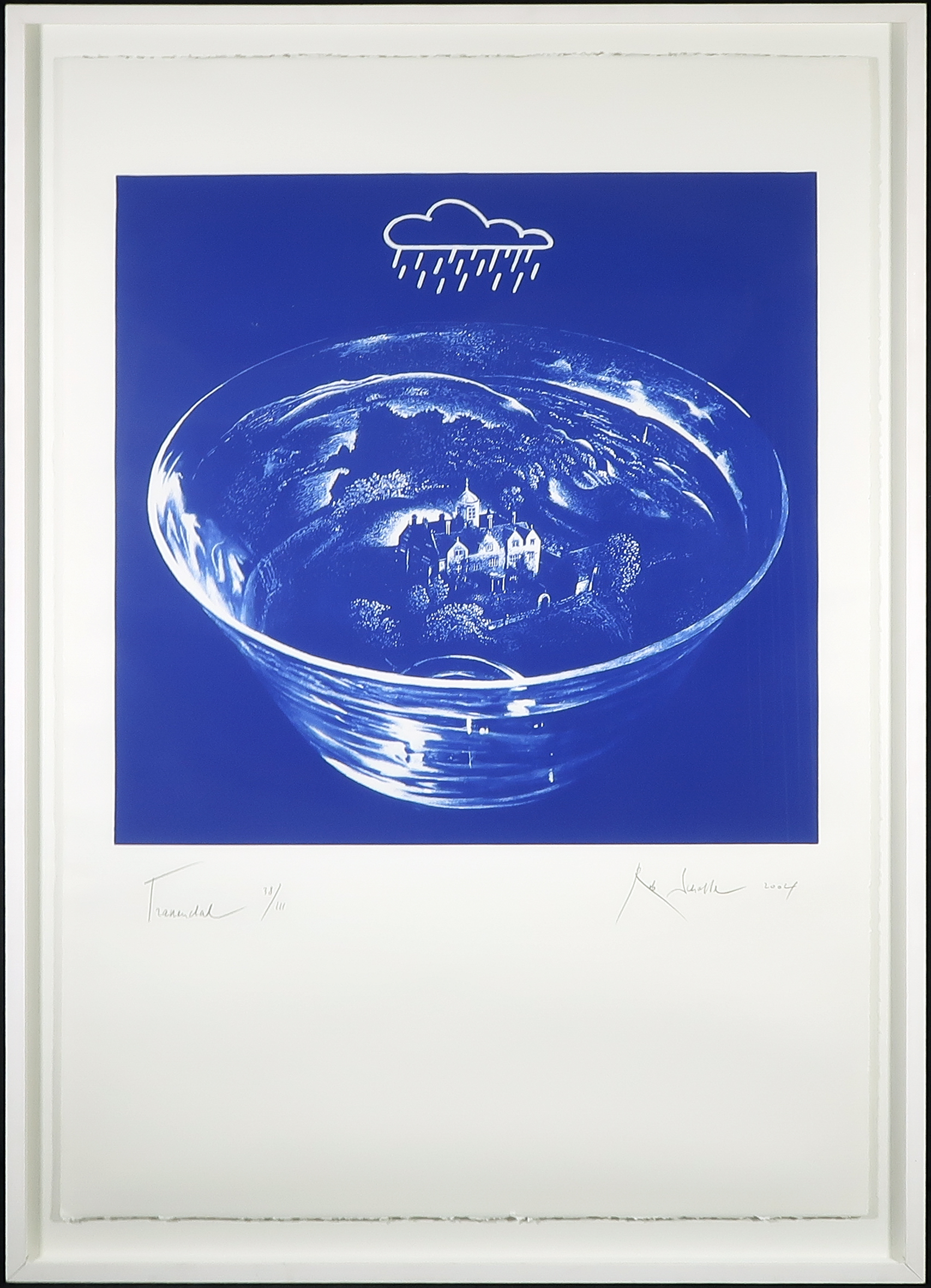 Rob Scholte - Zeefdruk, Tranendal - Ingelijst (Groot) verkocht voor € 200!