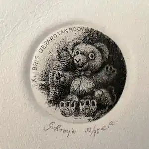 Gerard van Rooy - Ex Libris verkocht voor € 35!
