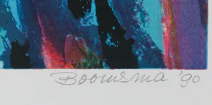 Marijke Boomsma - Zeefdruk, Vrijheid kopen? Bied vanaf 20!