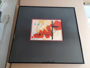 Sam Middleton - Litho, Titel, : Jazz II - Ingelijst. kopen? Bied vanaf 70!
