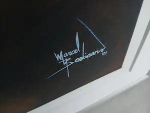 Marcel Bastiaans - Gelitimeerde zeefdruk "BMW in beeld" kopen? Bied vanaf 50!