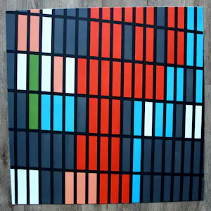 Sarah Morris - zeefdruk: Midtown - Viacom - 2006 kopen? Bied vanaf 750!