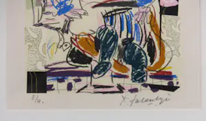 Kees Salentijn - Litho op papier, Hombrecito - Ingelijst kopen? Bied vanaf 50!