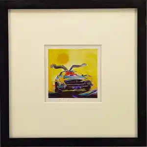 Ad Verstijnen - Kleurenzeefdruk MERCEDES Handgesigneerd verkauft für € 65!
