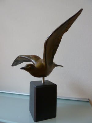 Niet of onleesbaar gesigneerd - Vogel (brons) jaren ‘30 kopen? Bied vanaf 1!