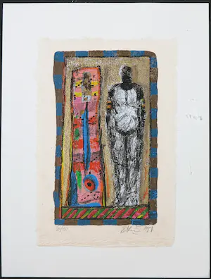 Eric Toebosch - Zeefdruk, Zonder titel kopen? Bied vanaf 1!