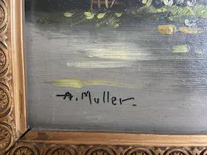 Anton Muller - Landschap kopen? Bied vanaf 50!