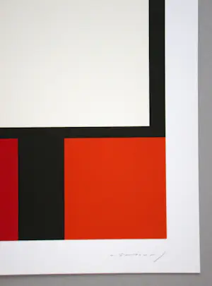 Aurelie Nemours - L' Arbre - Zeefdruk in beperkte oplage - 1990 - Handgesigneerd en genummerd kopen? Bied vanaf 700!