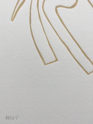 Klaas Gubbels - linosnede uit 1998 - oplage 125. kopen? Bied vanaf 195!