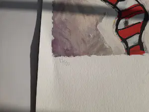 Peter Diem - Kleurenzeefdruk COW RED Hand gesigneerd. kopen? Bied vanaf 30!