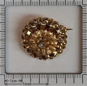 Vintage antique 18K gold brooch kopen? Bied vanaf 237!