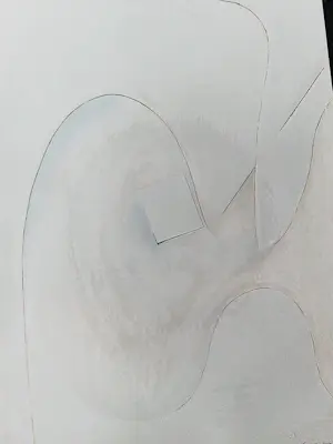 Frank Lodeizen - Grote jaren 60 of 70 abstracte reliëf-zeefdruk - gesigneerd - beperkte oplage kopen? Bied vanaf 56!