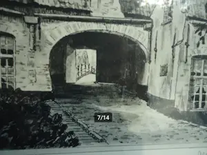 Albert Goethals - Oud huisje aan ingangspoort van het begijnhof van Brugge kaufen? Bieten Sie von 20!