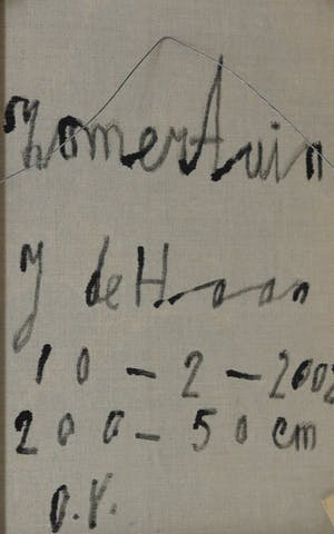 Jurjen de Haan - Acryl op doek, Zomertuin - Ingelijst kopen? Bied vanaf 350!