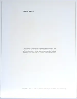 Frank Maieu - Schouwgarnituur - Zeefdruk - Gesigneerd - 54x42 cm - 1977 kopen? Bied vanaf 65!