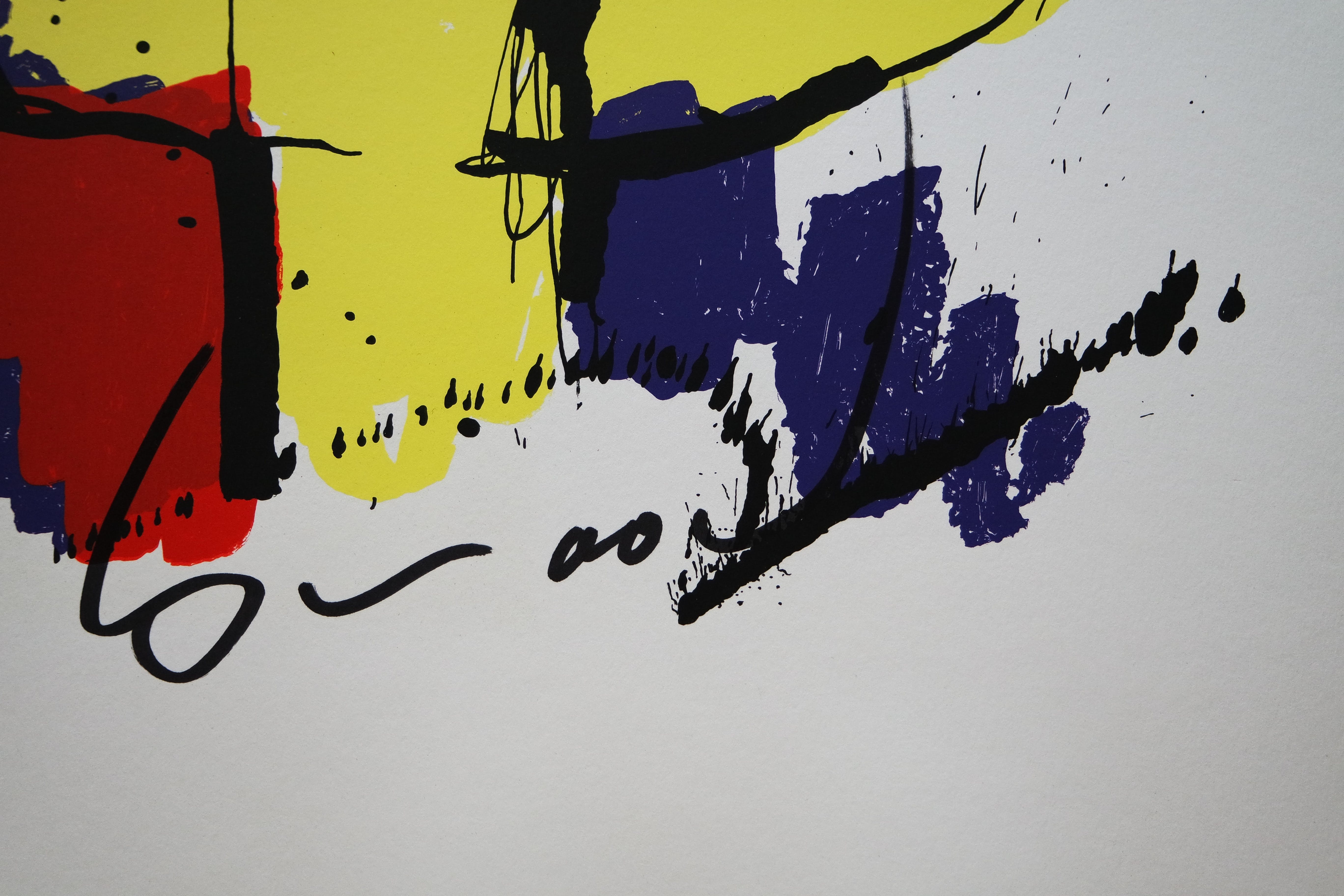 Herman Brood - zeefdruk op dik papier - "Brasil God" kopen? Bied vanaf 145!