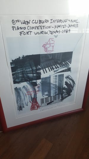 Robert Rauschenberg - 8th van Cliburn International Piano Competition - May 27 - June 11 - Fort Worth kopen? Bied vanaf 300!