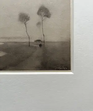 Jan Mankes - Originele Heliogravure Landschap 1927 kopen? Bied vanaf 185!