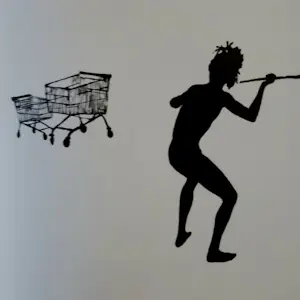 Banksy - Wand und Stück kopen? Bied vanaf 20!