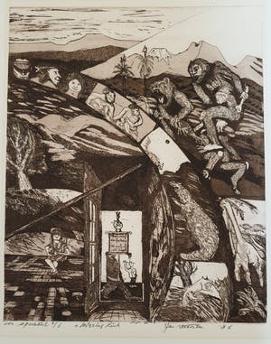 Jan Vaatstra - Kleine oplage, handgesigneerd, Missing link kopen? Bied vanaf 15!