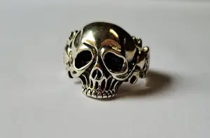 nieuwe mooie Keith Richards Skull herenring, kopen? Bied vanaf 65!