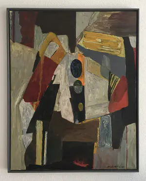 Niklas Anderberg - olieverf op doek ‘zonder titel’ - 1995 kopen? Bied vanaf 375!