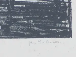 Jan Poortenaar - Scheepswerven Newcastle - 2 Litho's kopen? Bied vanaf 50!